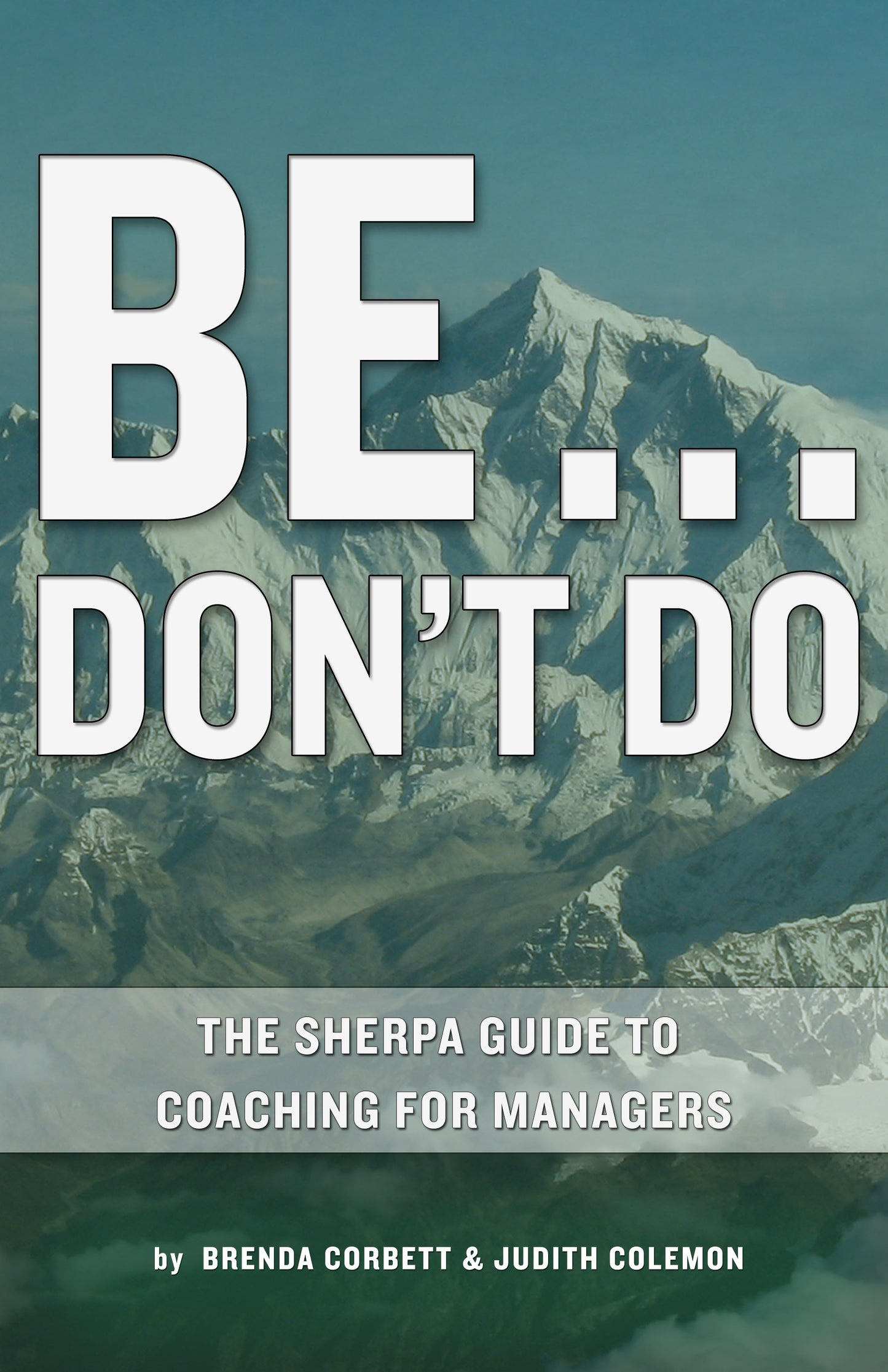 be-dont-do-the-sherpa-guide-to-coaching-for-managers-in-business