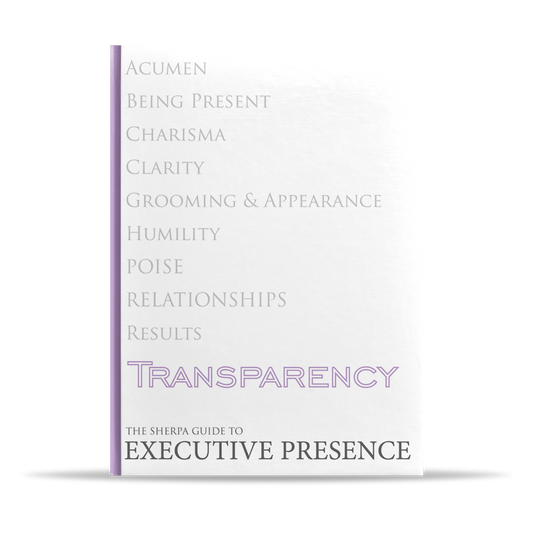 Executive Presence - TRANSPARENCY